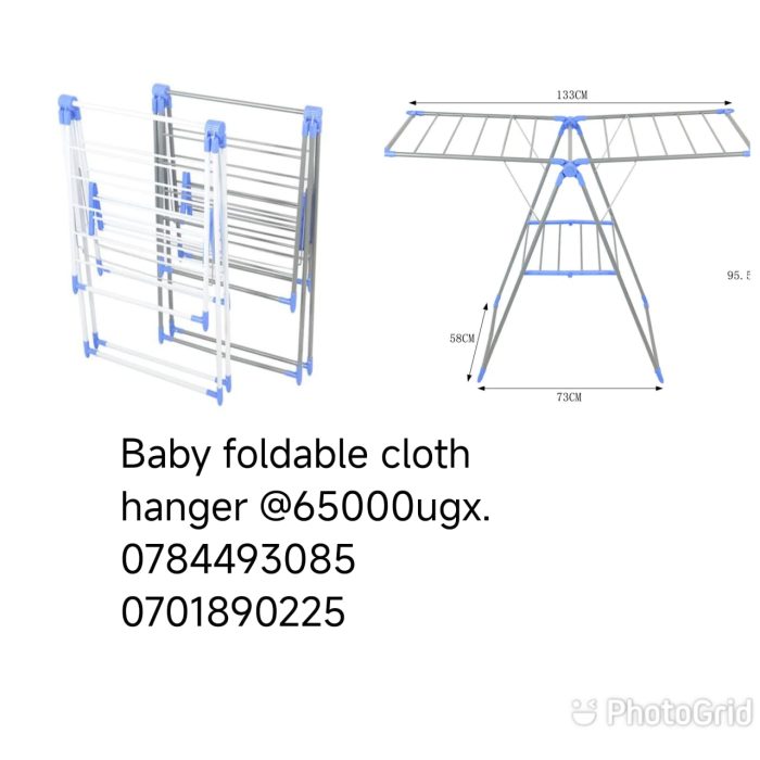 Baby Foldable Cloths Hanger