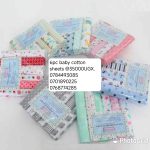 6pc Baby Cotton Sheets