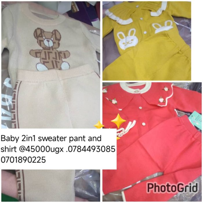 Baby 2in1 Sweater Pant and Shirt 45000